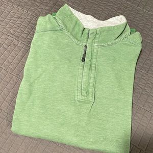 Men’s quarter-zip sweater L